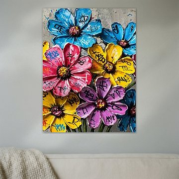 Mister Artsy Graffiti Flowers n° 9