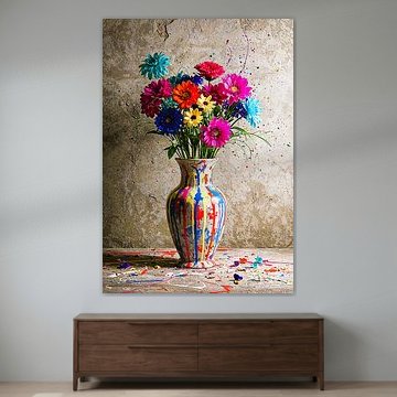 Mister Artsy Graffiti Flowers Nr. 10 von Mister Artsy Digitales