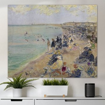 Jacques-Émile Blanche, The Beach at Dieppe