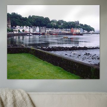Vue sur le port de Tobermory, sur l'île de Mull sur Pieter Muller