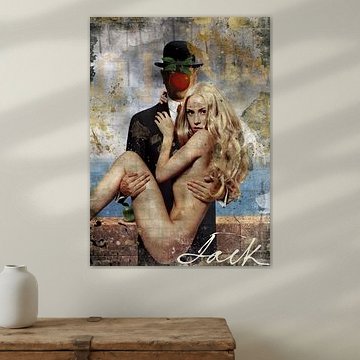 Surreal apple-muse by GlassArt and Design - Jack