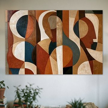 Geometrisch Figuratief Abstract