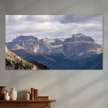 Nature of Italy - South Tyrol - Rugged Dolomite Rock Formations near Rotwand-Hut von Sebastian Czech