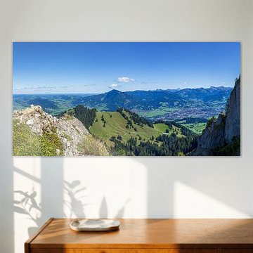 Nagelfluh über dem Illertal von Walter G. Allgöwer