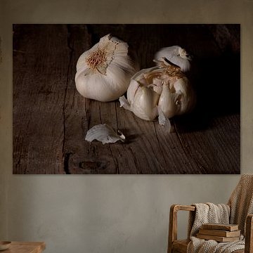 Mood photo of garlic by Annet van Esch