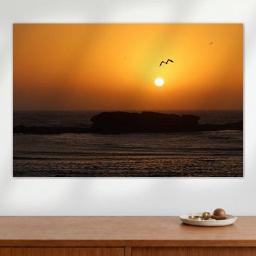 Sunset in Essaouira, Morocco by Sabine van der Leest