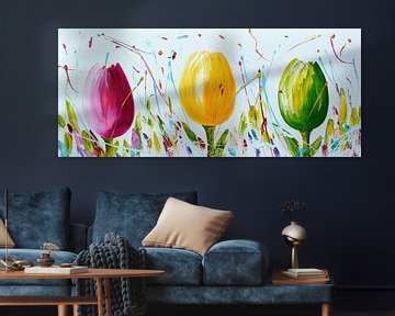 Tulpen van Gena Theheartofart