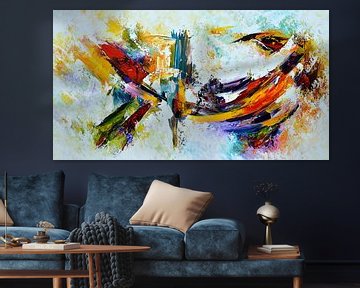 abstract van Gena Theheartofart