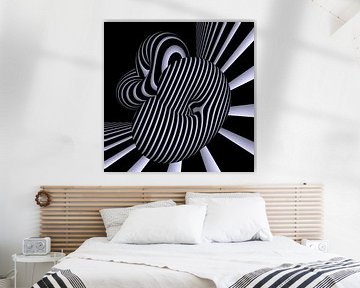 Bouteille de Klein - OpArt sur Isa Bild