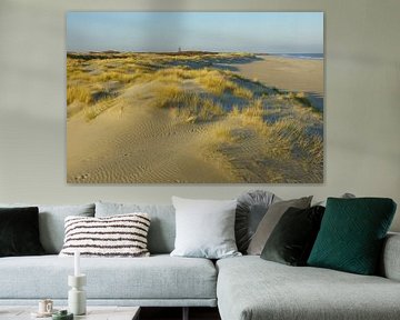 Duinen, strand en zee van Michel van Kooten