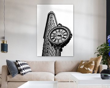 Flatiron Building & Clock van Tineke Visscher