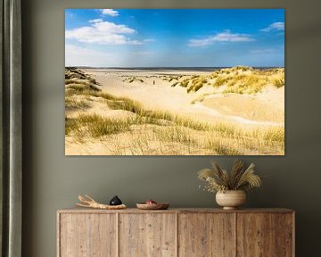 Duinen, Strand en Zee van Michel van Kooten