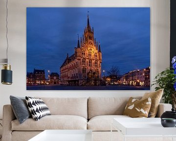 Gouda city hall by Michael van der Burg