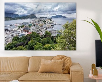 Alesund in Norway van Rico Ködder