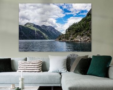 Geirangerfjord in Norway van Rico Ködder