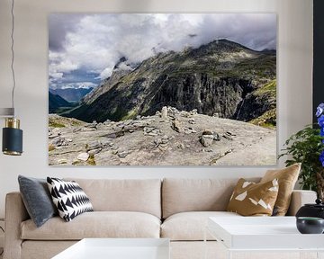 Mountains in Norway van Rico Ködder
