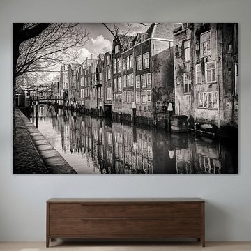 Dordrecht achter de Grote Kerk, Voorstraathaven