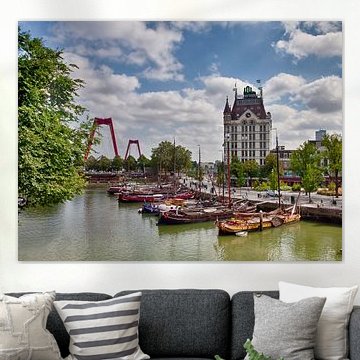 De oude haven in Rotterdam.