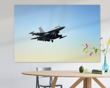 F-16 Landing van Jan Brons