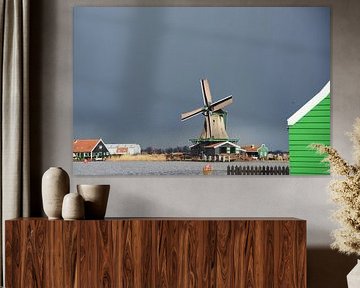 molen Zaanse Schans von ton ten  velde