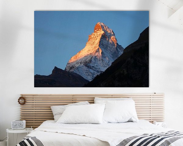 Zermatt : Sonnenaufgang am Matterhorn