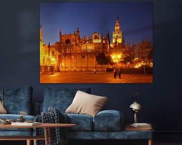 Sevilla : Kathedrale mit Giralda van Torsten Krüger