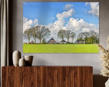Niederländische Landschaft von Richard van der Woude