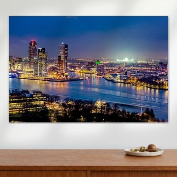 Skyline Rotterdam - de Kuip von Marco Schep