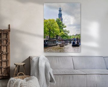 Journée de loisirs sur les canaux d'Amsterdam sur Anouschka Hendriks