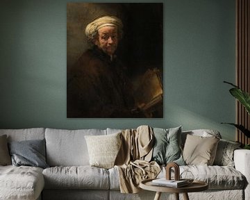 Selbstporträt als Apostel Paulus – Rembrandt van Rijn