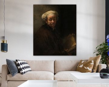 Selbstporträt als Apostel Paulus – Rembrandt van Rijn