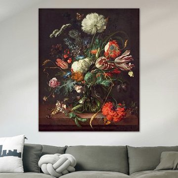 Jan Davidsz de Heem. Vase avec fleurs 