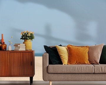 Straffe Leinen an der Küste