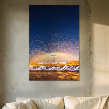 Staketsel Oostende, juist voor de dageraad