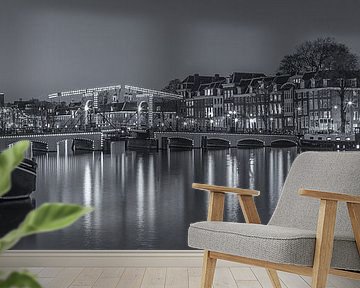Amsterdam by Night- Magere Brug and the Amstel - 3 by Tux Photography