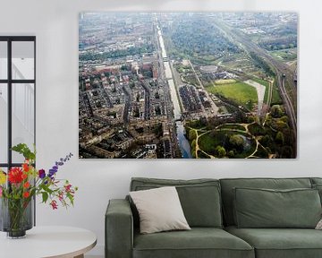 Westergasfabriek, Amsterdam vanuit de lucht van Melvin Erné