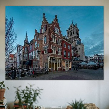 Voldersgracht Delft van Henri van Avezaath