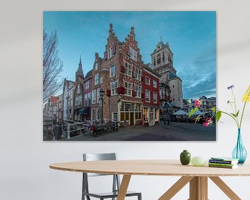Voldersgracht Delft van Henri van Avezaath