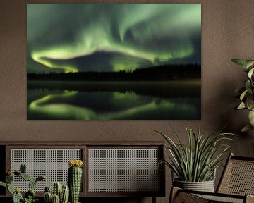 Northern Lights reflected sur Jasmijn Peele