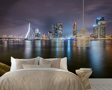 Rotterdam - Kop van Zuid & Erasmusbrug van Henk Verheyen