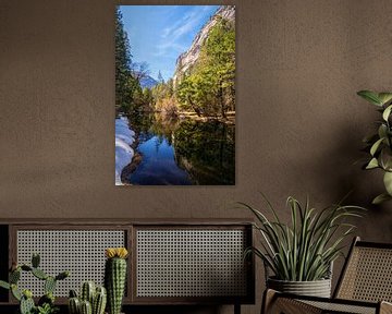 Yosemite Valley Mirror Lake sur Jasper den Boer