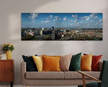 Skyline Amsterdam West panorama  by PIX URBAN PHOTOGRAPHY