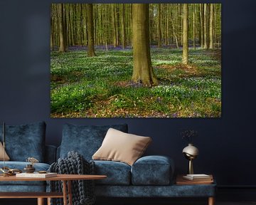 Lente in het bos von Michel van Kooten