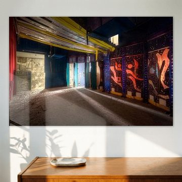 Changing room in Casino Constanta, Romania. by Roman Robroek - Photos of Abandoned Buildings