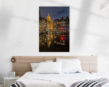 Nachtelijk Amsterdam von Arnoud van de Weerd