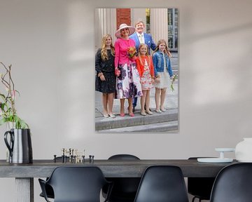 The Dutch Royal Family during Kingsday in Zwolle by Sjoerd van der Wal Photography