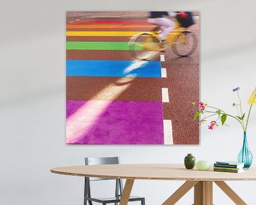 The Rainbow Crosswalk - Utrecht sur Thomas van Galen