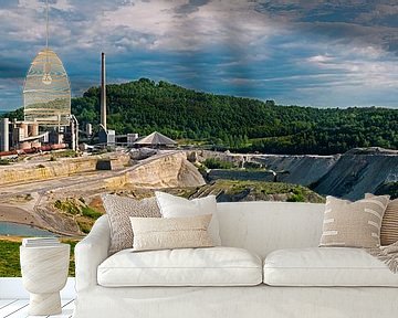 Panorama Sint-Pietersberg groeve te Maastricht van Anton de Zeeuw