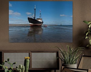 Rust op het wad van Conny  van Kordelaar