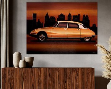 Citroen DS schilderij